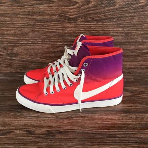 orange ombre nike shoes